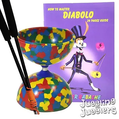 £19.99 • Buy Jester Diabolo + Carbon Diablo Handsticks + String + Free Instructional Book 