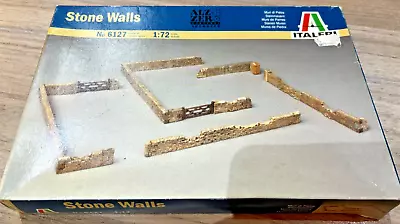 Vintage ITALERI 6127 KIT 1/72 Scale Stone Walls New Old Stock • $50