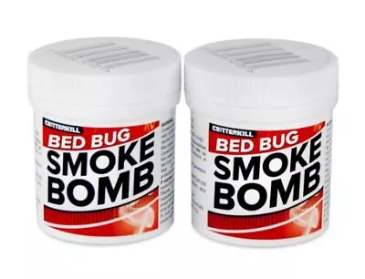 Pack Of 24 Bed Bug Killer Treatment Pest Fogger CritterKill Smoker BIG 16G • £16.99
