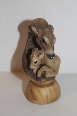 MILL CREEK STUDIO #62100 SMALL FRY Mom & Baby Deer Resin Sculpture FIGURINE 2003 • $7