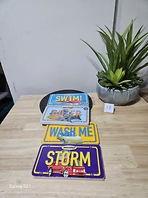 Matchbox Board Book Lot Of 4 Swim! Wash Me! Storm And Dozer FLAW BIND SEEN • $13.45