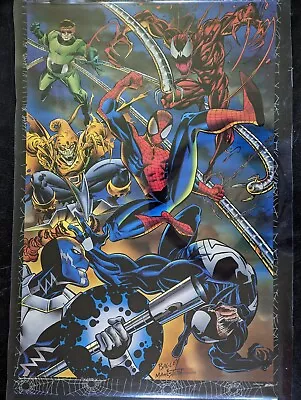 Vintage Poster Spiderman Lethal Foes #157 Bagley Art Unused 1994 22x34 Marvel • $39.99