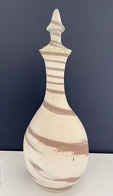 W. J. Gordy Swirl Clay Decanter Georgia Potter • $195