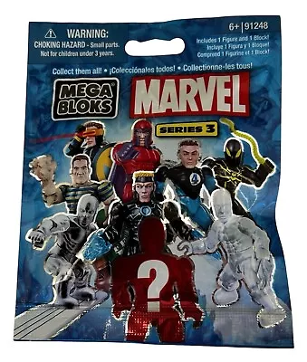 Hasbro Marvel Mega Bloks 2  Figures - SEALED SECRET SACHET PACK (Series 3) 2011 • $6.52