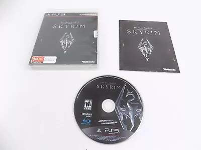 Mint Disc Playstation 3 Ps3 The Elder Scrolls V 5 Skyrim Free Postage • $5.90