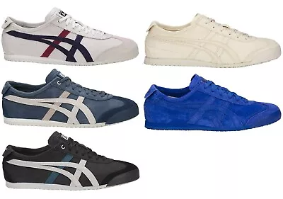 Shoes Asics Onitsuka Tiger MEXICO 66 Man Woman D832L Shoes Premium Leather • $187.84