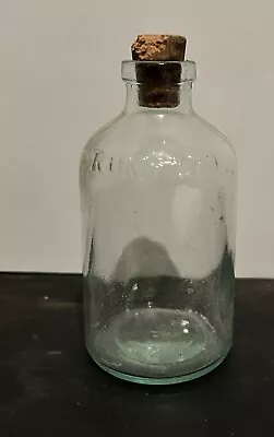 Vintage Rumford Bottle #14 With Cork 4 1/2” Tall • $7.50