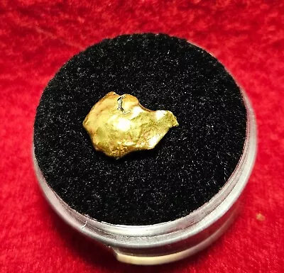 California Natural Gold Nugget 3.7 Grams In A Gem Jar W/lid • $277