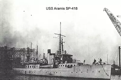 Postcard USS Aramis SP-418 LP2 • $4.75