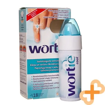 WORTIE Wart And Foot Wart Remover 50 Ml Accurately Freezes Skin Warts Age 4+ • £20.67
