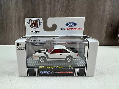 M2 Machines 1987 Ford Mustang GT Custom Limited Edition 1/64 Diecast /5000 • $0.99