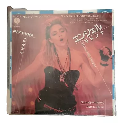 Angel + Merch Insert Madonna Japanese 7  Vinyl Single Record • £44.97