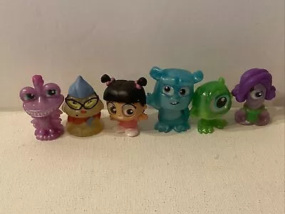 Disney Doorables 6 Figures Monsters Inc Boo Sulley Mike Roz Randall Celia • $5.99