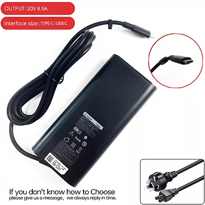 Laptop AC Adapter Charger For Dell XPS 15-9560 15-9500 17 9710 3G4F2 N3HYD • $89.09