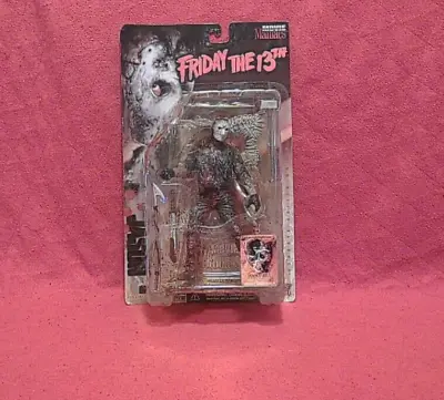 Movie Maniacs Friday The 13th Jason Voorhees Blood Splattered - McFarlane Toys • $59