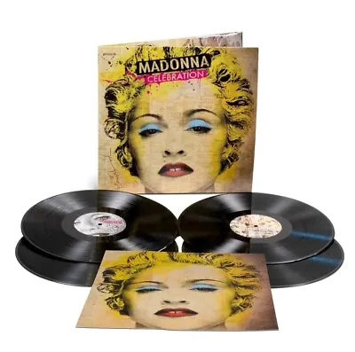 Madonna Celebration Limited Edition 4 LP Vinyl Gatefold Rare Confirmed Order • $149.99