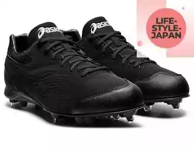 ASICS NEOREVIVE 4 1123A022 001 Black Black Unisex Baseball Cleats Shoes • $85.99