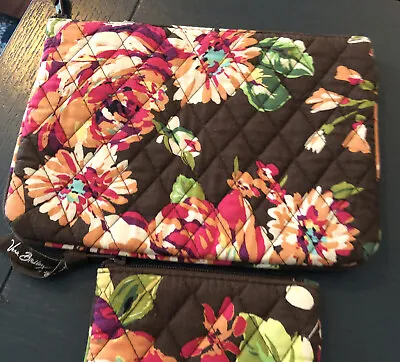 Vera Bradley Small Makeup Travel Bag With Matching Coin Purse “English Rose” • $19