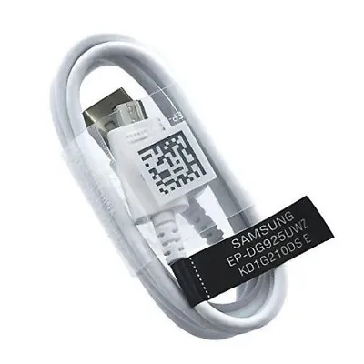 Samsung Galaxy S7 S6 Edge S5 Note 4/5 Fast Charger USB Data Lead Charging Cable • £2.90