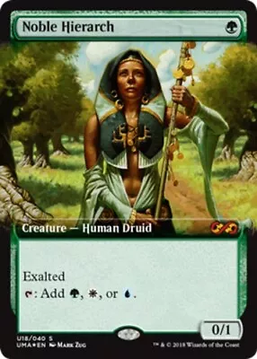 [1x] Noble Hierarch - Full Art Box Topper Foil - Near Mint English - Ultimate M • $21.71