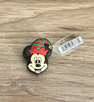 ⭐️NWT⭐️ Crocs Jibbitz Disney Mickey Mouse Ltd Ed Christmas Charm 10012599 • $13.89
