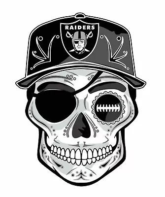 Las Vegas Raiders Skull Logo Sticker Nevada California Oakland Los Angeles • $5