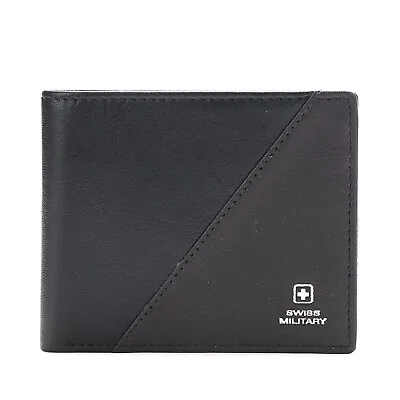 Swiss Military Gandalf Gents Wallets |Original Genuine Leather Wallet For Men's • $45.99