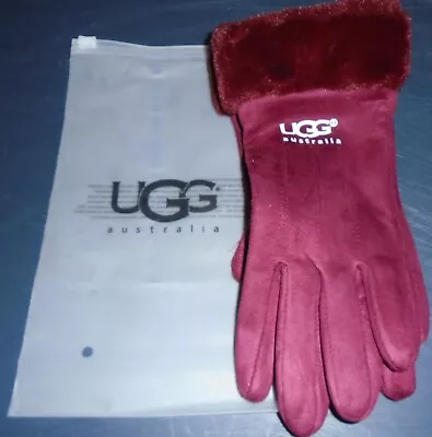 UGG Women's Computer/Phone Gloves - Maroon - One Size Fits All -  New • $10.99