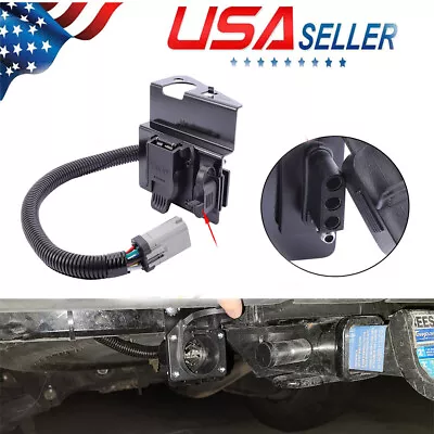 Trailer Tow Wiring Harness 4 & 7 Pin Plug For Ford F-250 F-350 Super Duty 02-04 • $54.05
