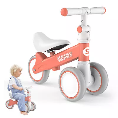 SEJOY Baby Balance Bike 1 Year Old Ride On Toys Infant Walker Riding First Bike • £26.99