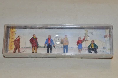 $8 • Buy HO Scale People Figure Set Merten 2397 Beatnicks Vagabonds
