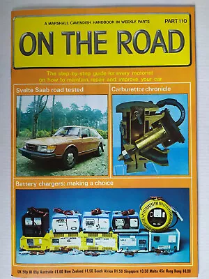 On The Road Marshall Cavendish Motoring Car Magazine Partworks 1980  Number 110 • £4.49