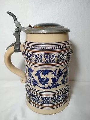 Merkelbach & Wick - Impressive 1L Antique Stoneware Stein - FREE S&H! • $163.99