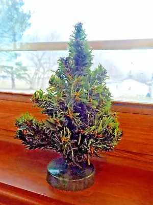 Tiny Bendable Wire Christmas Evergreen Pine Tree For Holiday Display • $8