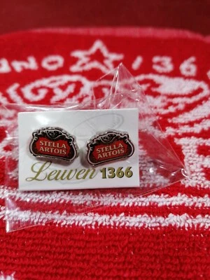 £6.95 • Buy Pair Of Stella Artois Cuff Links - Best Man Lager Beer Pub Bar Stag Cufflinks
