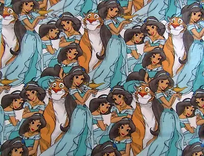 Disney Princess Jasmine Cotton Fabric • $3.95