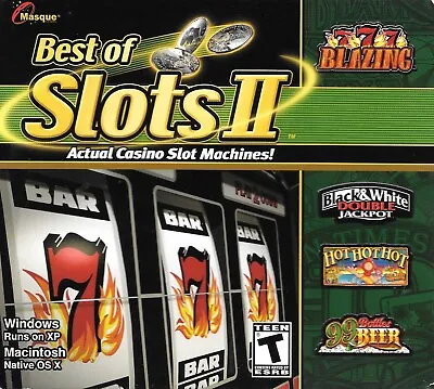 Best Of Slots II - Windows PC / Mac - Actual Casino Slot Games - With Slipcover • $14.99