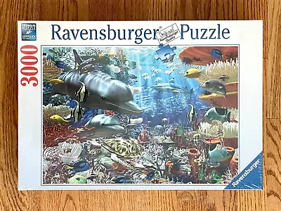 Ravensburger 3000 Piece “Oceanic Wonders” Puzzle – New Factory Sealed! • $15.97