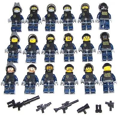 Lego SWAT Team Minifigures Men Figures Army Police Squad Military Figs YOU PICK! • $3.38