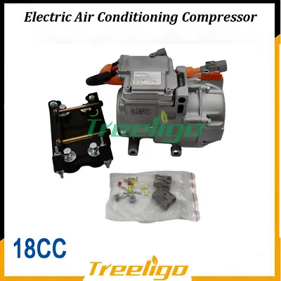 $599.99 • Buy 12V Electric AC Compressor Air Conditioner For Car Truck Bus Boat 18CC