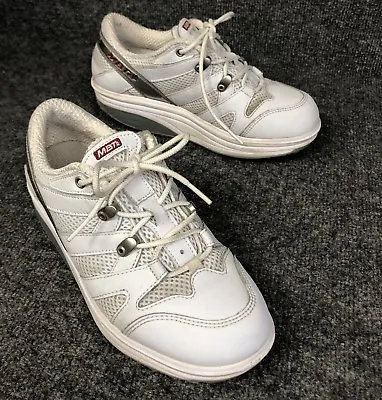 MBT 400167-16 Womens White Sport Sneakers Rocker Walking Shoes Size 7.5  • $27