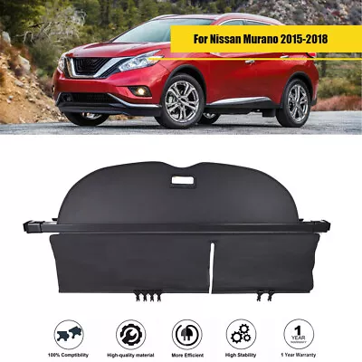 Retractable Cargo Cover Trunk Security Shield For 2015 2016-2018 Nissan Murano • $54.75