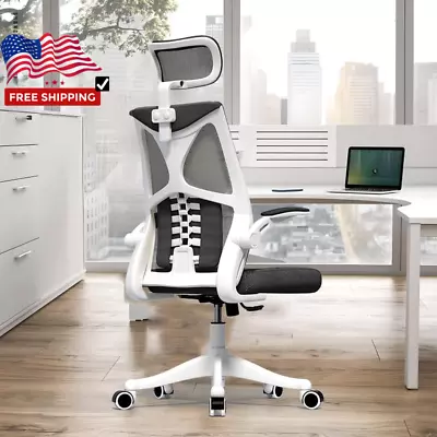 Ergonomic Office ChairComputer Mesh ChairHome Office Desk Chairs With Headrest • $227.99