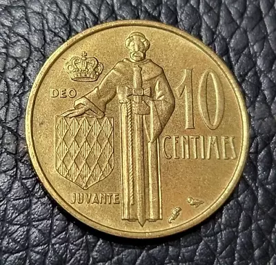 1962 Monaco 10 Centimes Coin • $4.99