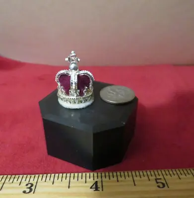 The Miniature Crown Jewel Collection  Crown Of Queen Mary Of Modena Mint In Box • $54.99
