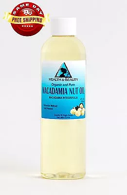 MACADAMIA NUT OIL ORGANIC By H&B Oils Center COLD PRESSED PREMIUM PURE 4 OZ • $6.98