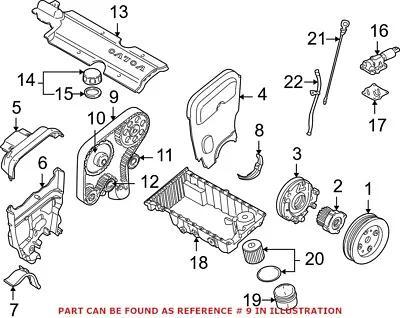 Genuine OEM Engine Timing Belt For Volvo 8627484 • $58.68