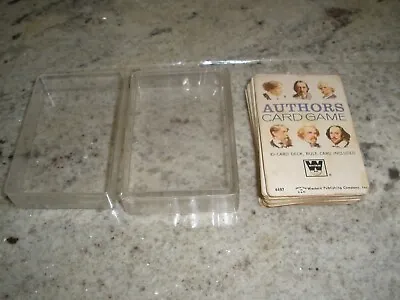 Vintage Whitman Authors Card Game Complete #4497 • $17.99