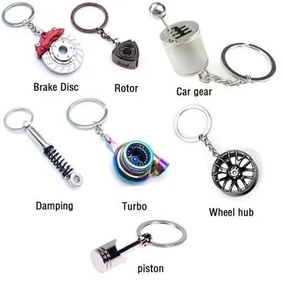 £4.49 • Buy Car Accessories Keyring Modified Car Parts Components Suspension Gear Fidget Toy