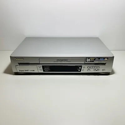 Panasonic NV-HS820 S-VHS Super VHS ET NICAM VHS Player High End Germany • £129.95